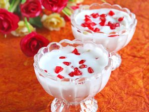 Indian fruit cream - Perfect summer friendly dessert. Serve this chilled fruit salad along with your lunch or dinner or as a dessert in parties.