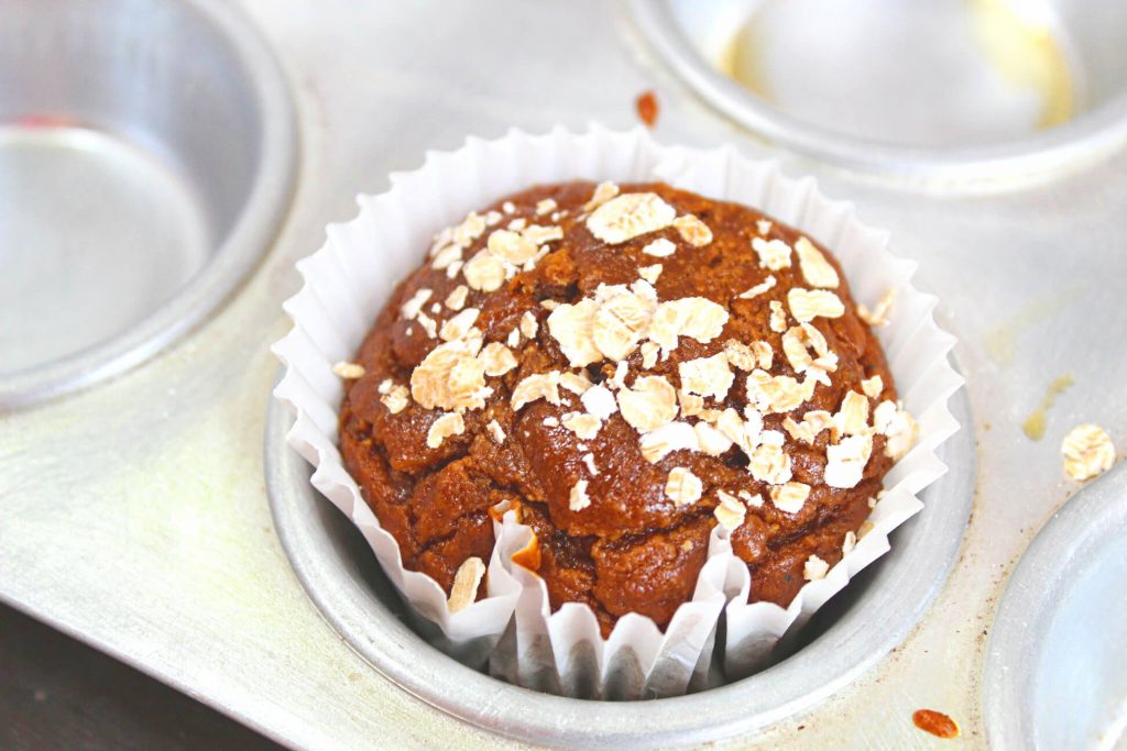 Healthy Banana Oats muffins : No Sugar, No Oil and No Egg. For preparing these banana muffins, all you need is a blender jar - Add all the ingredients into the blender, blend, bake and enjoy these easy and quick banana oats muffins.