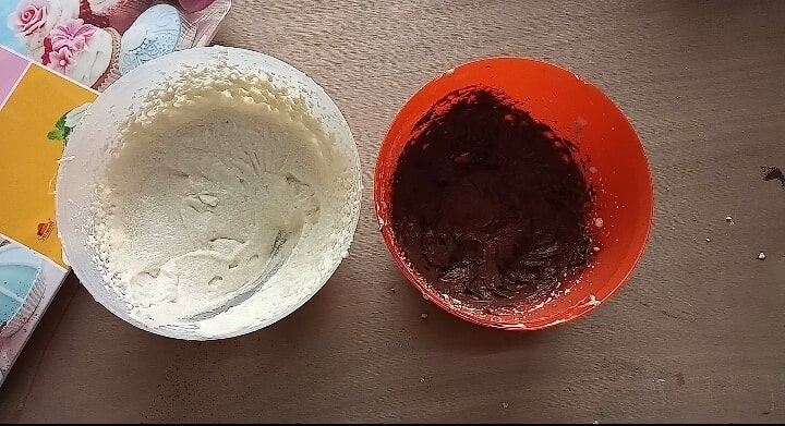 Eggless Marble Cake - Learn to make classic marble cake without using eggs. 