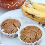 Eggless Banana Muffins With Yogurt: Bake these classic egg free banana muffins as soon as possible! They are soft, moist and full of flavors!!!